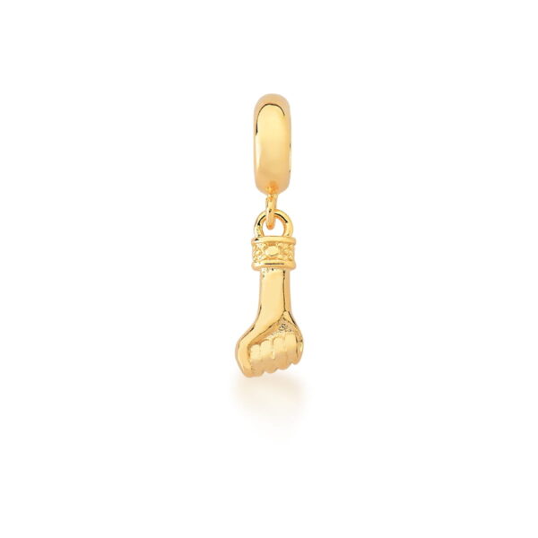 Pingente Berloque Figa Banho Ouro 18k