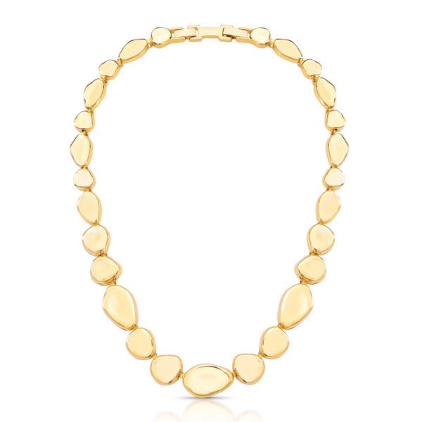 Colar Oval Orgânico Trabalhado