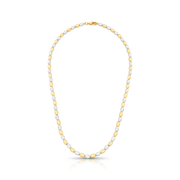 Corrente Oval 2 Tons Oval Intercalados